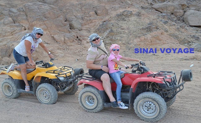 Катание на квадроциклах по пустыне Шарм эль Шейха